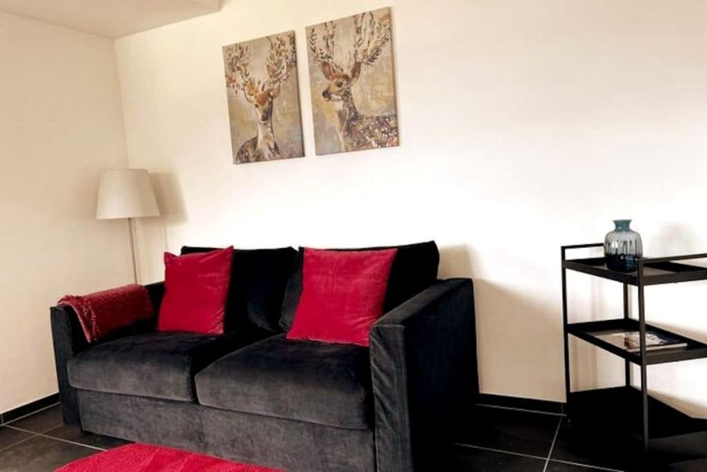 Wohnung Mit Fantastischer Aussicht Trin Eksteriør billede